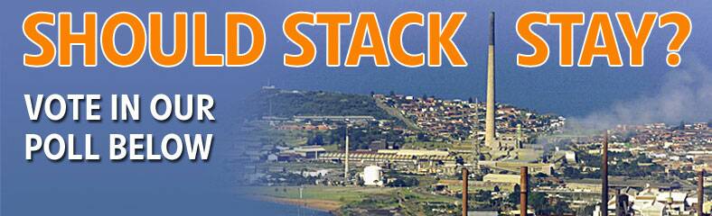 Port's giant stack to be demolished