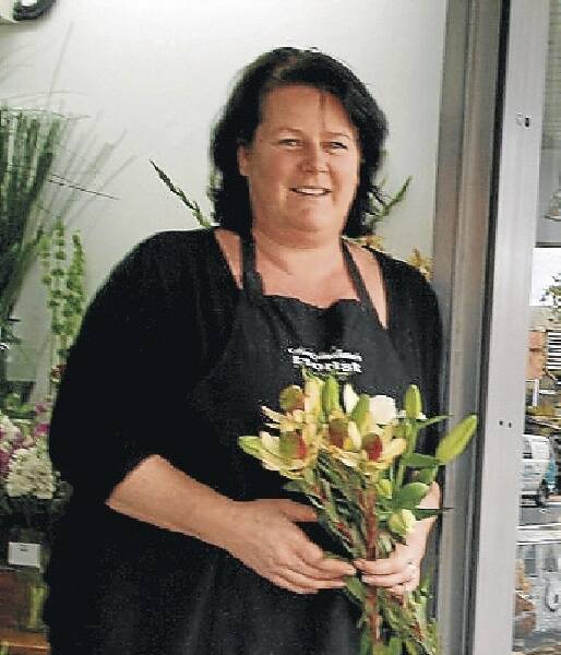 Stressful: Sonja Daly of McAndrew's Florist shop said it was difficult shifting from their premises.