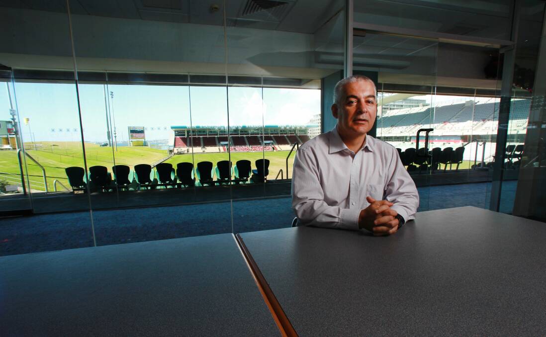 Chris Christodoulou at Venues NSW at WIN Stadium, formerly the Illawarra Venues Authority. Picture: KIRK GILMOUR