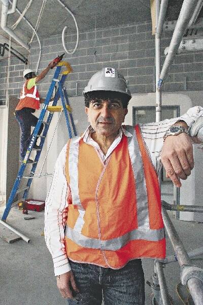 Camarda & Cantrill manager Samy Saad, who said the firm had been told it would be completing work on several Illawarra schools. Picture: GREG TOTMAN