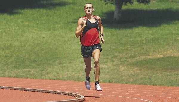 Bulli athlete Ryan Gregson will face tough competition in the 1500m at the Sydney Track Classic. Picture: ORLANDO CHIODO