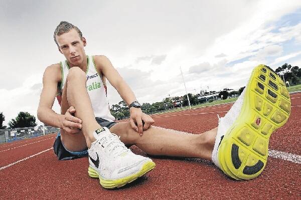 Distance runner Ryan Gregson will be out for about three months. Picture: ANDY ZAKELI