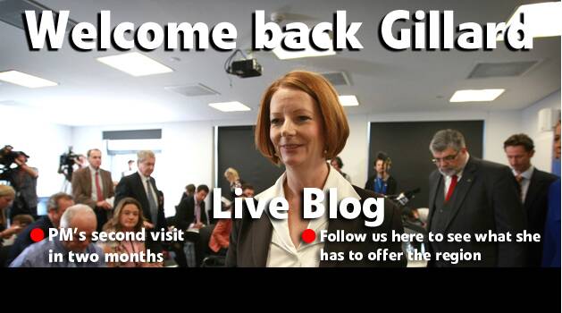 Julia Gillard visits the Illawarra