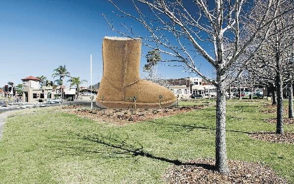 Shellharbour City Council would like to erect an "iconic monument" in Albion Park's Mood Park. Photo digitally altered