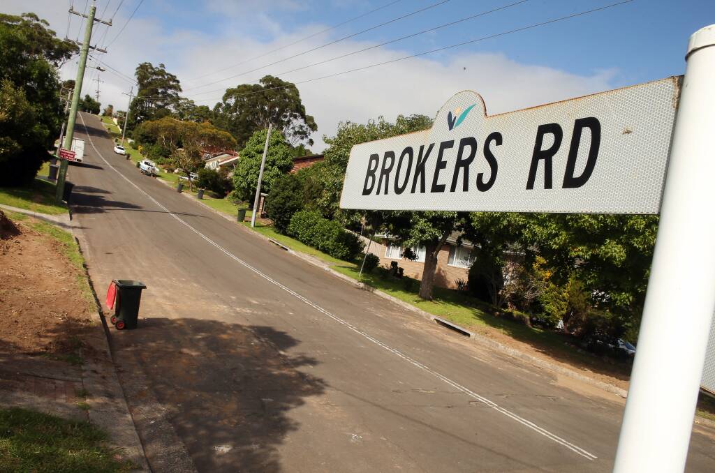 Brokers Road at Balgownie is believed to be one of the steepest residential streets in NSW.