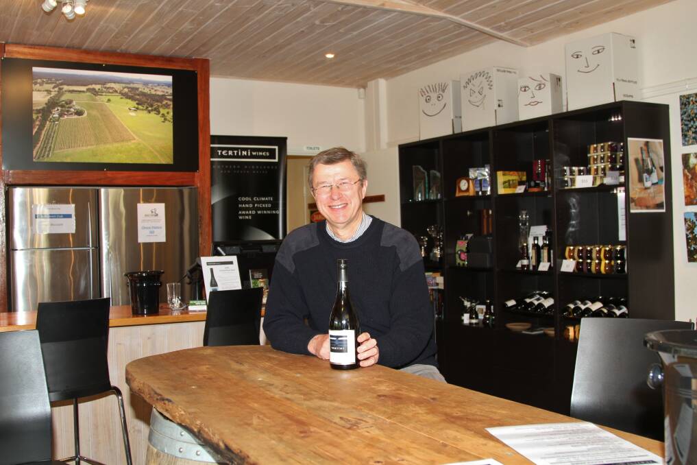 Welcoming: Southern Highlands Food and Wine Association president Robert Kay. Picture: GREG ELLIS