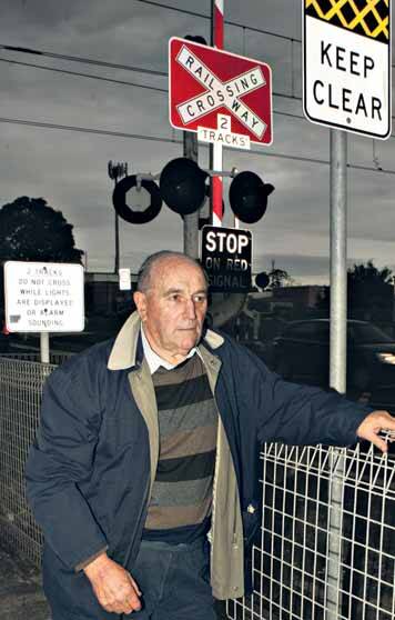 Gordon Cooke at Bong Bong Rd. He is quitting as Dapto Neighbourhood Forum convener because he believes residents have not been consulted on the West Dapto plan.