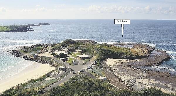 An elderly Strathfield man was swept to his death at Red Point in Port Kembla. Picture: KEN ROBERTSON