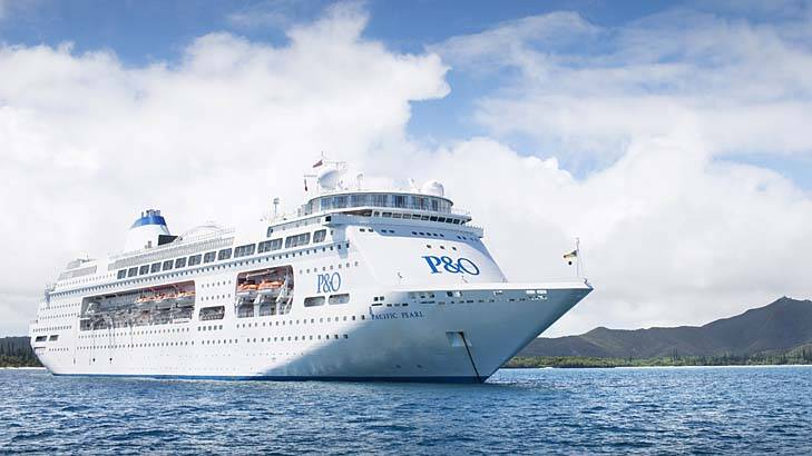 The Pacific Pearl ... P&O is offering themed weekends away on board its ships.