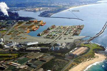 An artist's impression of the outer harbour project.