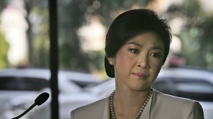 Under pressure ... Thailand's Prime Minister Yingluck Shinawatra has announced new elections but has not resigned.