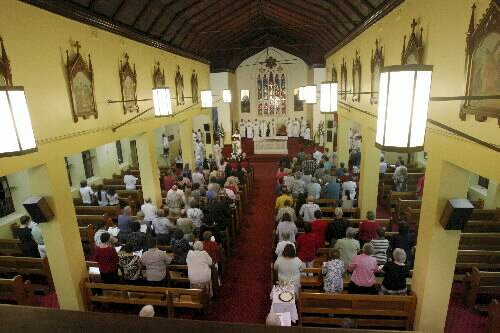 St Francis Xavier's Cathedral is now a sacred place. Picture: GREG TOTMAN