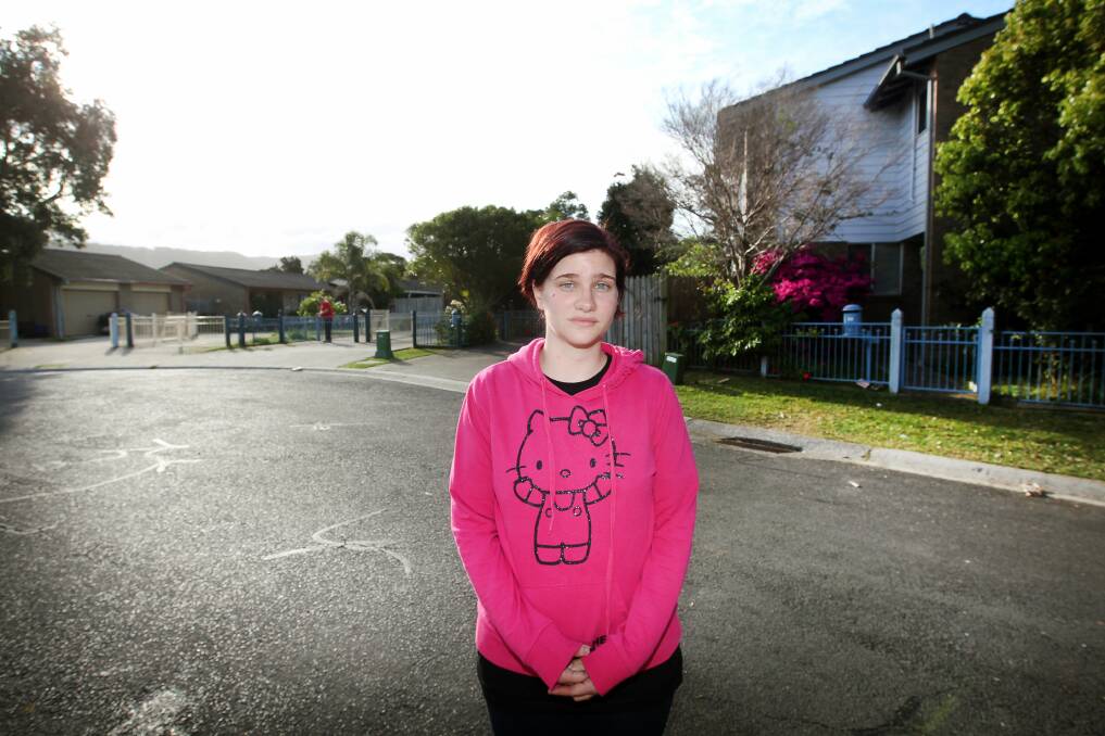 Ammie Croft was first on the scene when a young man was badly hurt in a dog attack in Bellambi. Picture: SYLVIA LIBER