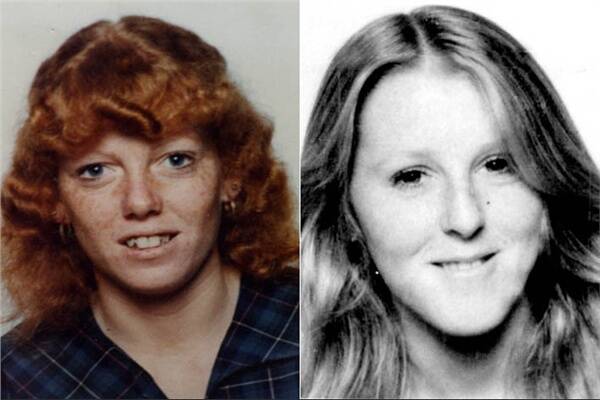 Missing: Kay Docherty, left, and Tony Cavanagh