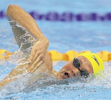 Robert Hurley is aiming to break the Commonwealth backstroke record in Sydney this weekend. 