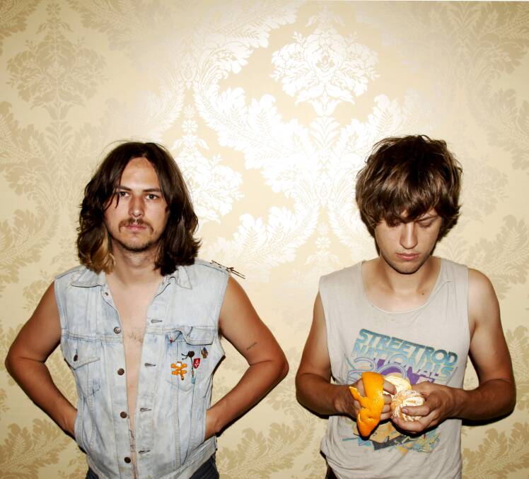 Jeff the Brotherhood's Jake and Jamin Orrall describe their live shows as a "fun and loud party".