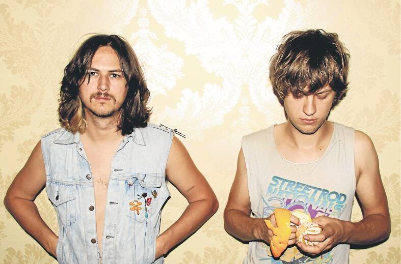 Jeff the Brotherhood's Jake and Jamin Orrall describe their live shows as a "fun and loud party".