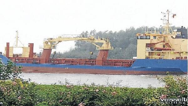 Purpose built: The hazardous cargo ship, the MV Lynx.