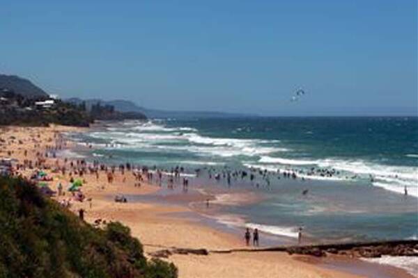 Thirroul Beach is at risk from rising sea levels.