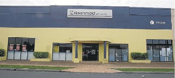 Wollongong's Kleenmaid store. Picture: ROBERT PEET
