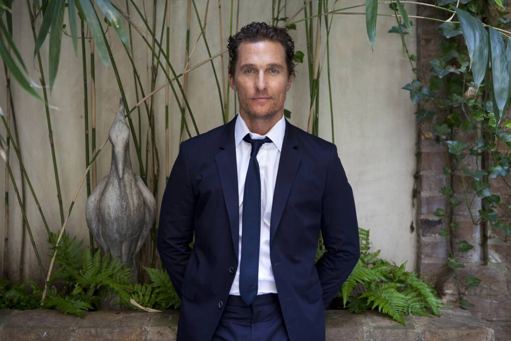 Actor Matthew McConaughey reportedly follows the Paleolithic diet.