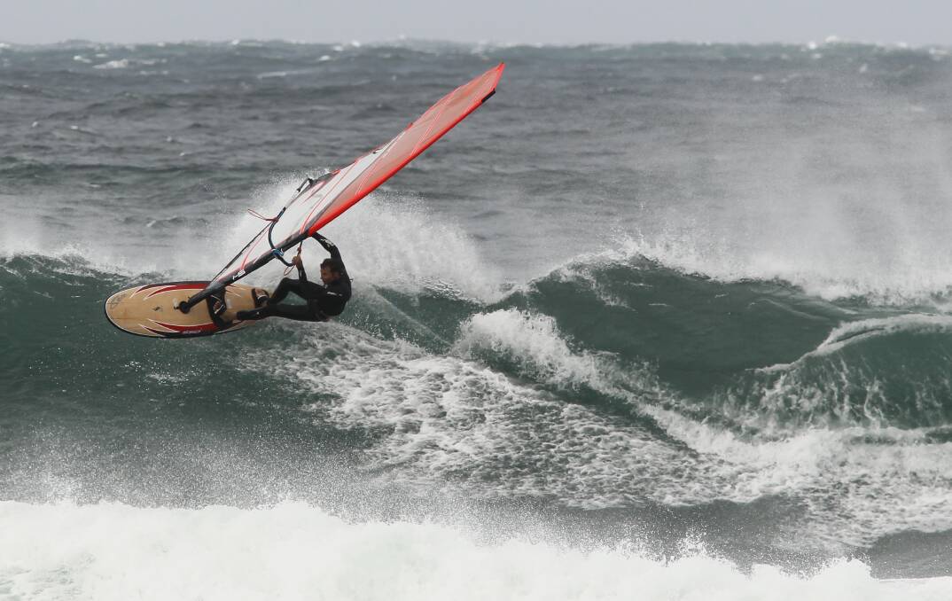 Windsurfers will add in spectacular aerial moves to impress the judges at this weekend's wavesailing state titles.