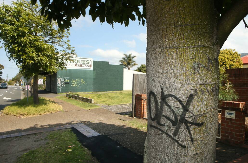 Thirroul hit by 'senseless' graffiti attack