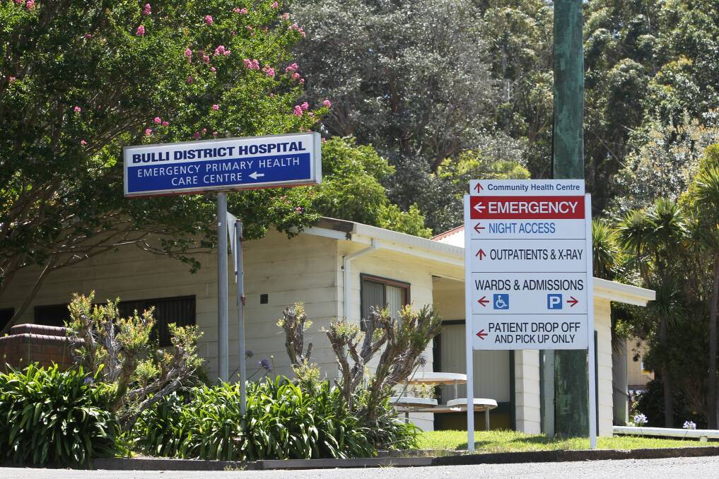 Signs are being replaced at Bulli Hospital.