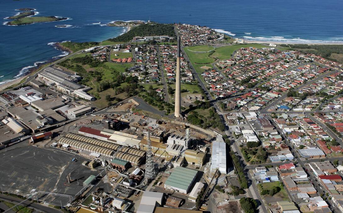 Explosives will be used to fell the Port Kembla Copper stack within a 250-metre exclusion zone.