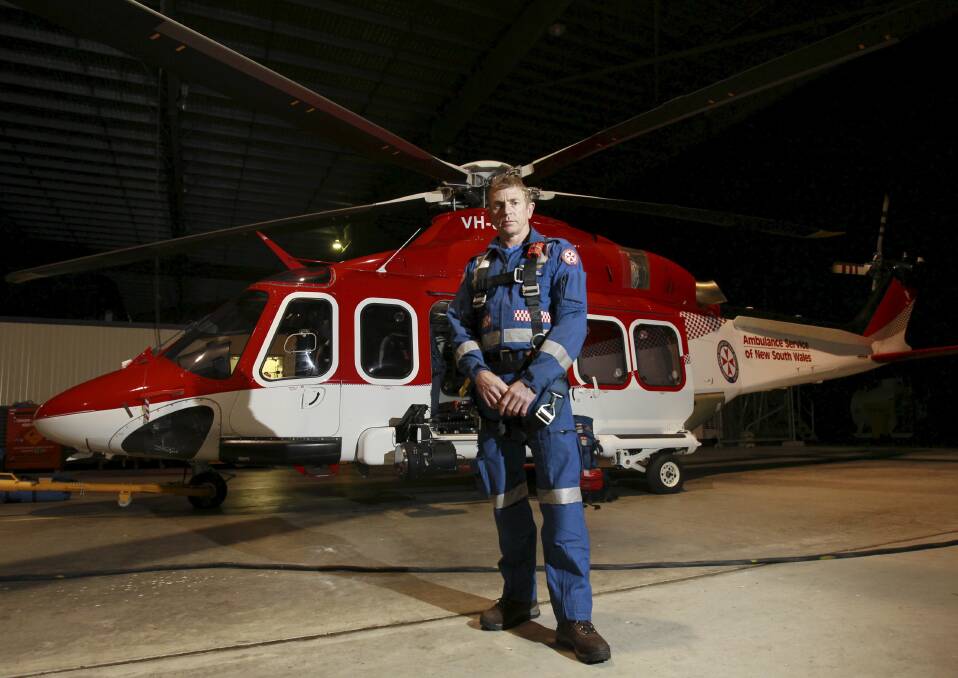 Special Casualty Access Team paramedic Wayne Cannon. Picture: DAVID TEASE