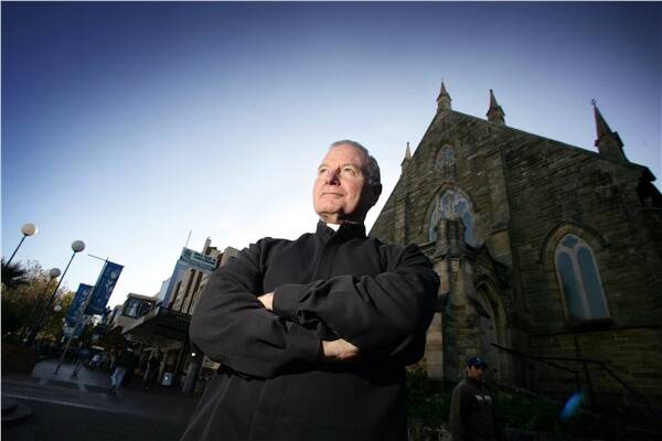 The Reverend Gordon Bradbery. Picture: KEN ROBERTSON