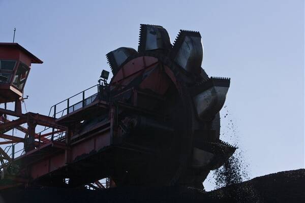 Port Kembla Coal Terrminal. PIcture: LOUIE DOUVIS