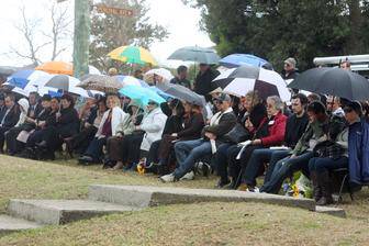 Guests at the Appin dedication. Picture: ROBERT PEET