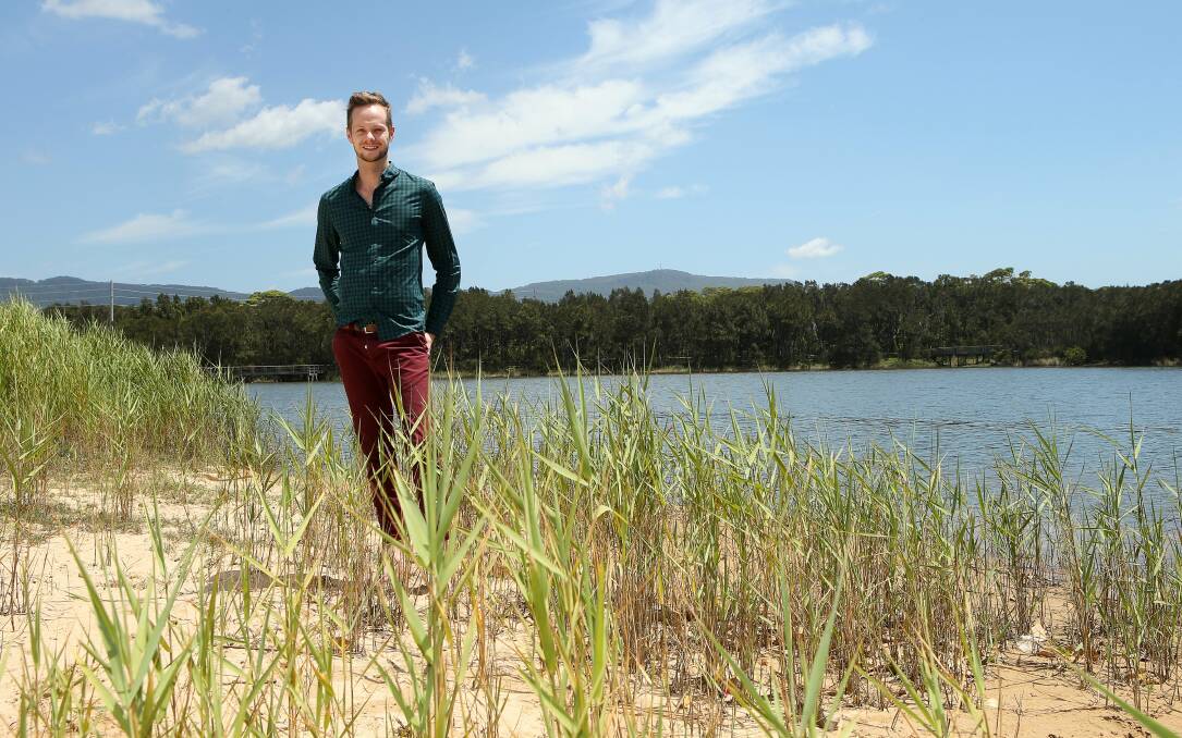 Ben Pfeiffer is relaxing in Wollongong before heading to Malaysia to take part in a feature film. Picture: KIRK GILMOUR