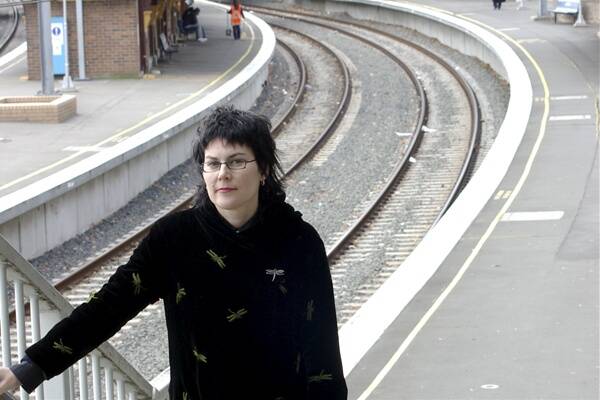 Redfern playwright Alana Valentine's new theatre work Dead Man Brake, about the Waterfall train disaster, is in development with Merrigong theatre company. Picture: C. MOORE HARDY 
