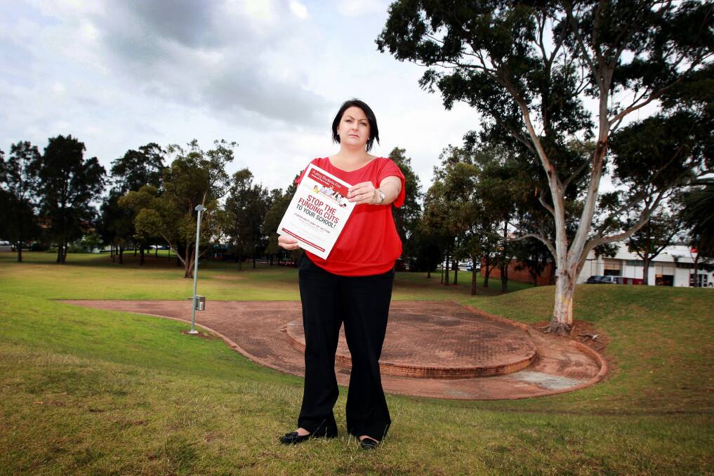 Teachers Federation regional organiser Nicole Calnan hopes for strong support. Picture: SYLVIA LIBER