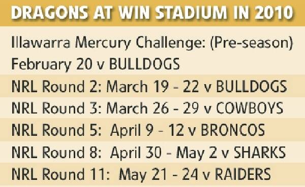 WIN Stadium to miss second half of NRL season