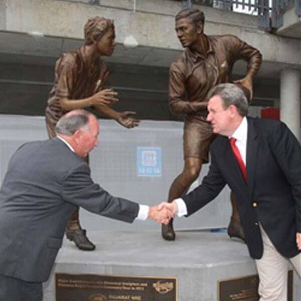 NSW Premier Barry O'Farrell at the unveiling. Photo: ROB PEET