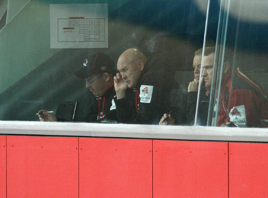 Paul McGregor (centre) is set to become an assistant to Steve Price. Picture: ANDY ZAKELI