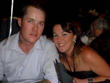Supportive: Accident victim Tim Goward, with his sister Manda.