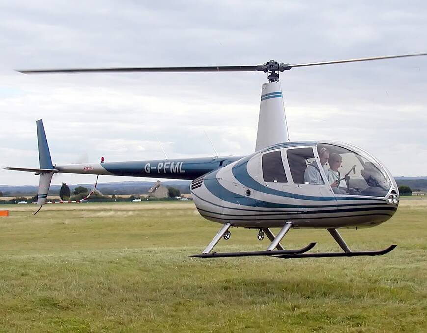 The maker issued a safety notice about Robinson R44s.