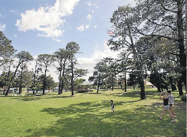 Charles Harper Park in Helensburgh has been listed as a "last resort". Picture: ADAM McLEAN