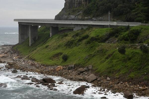 Stabilisation work is needed on Sea Cliff Bridge. Picture: MELANIE RUSSELL
