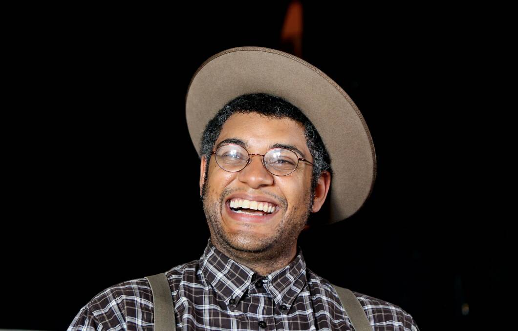Dom Flemons is performing at the Illawarra Folk Festival. Picture: KIRK GILMOUR