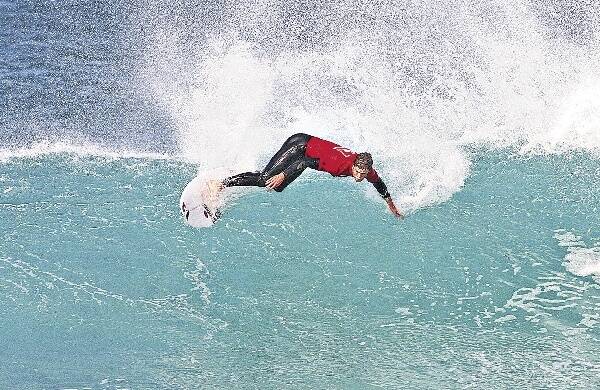 Gerroa's Dean Bowen will be one to watch in the NSW titles at Kiama. Picture: MICHAEL TYRPENOU/Surfing NSW