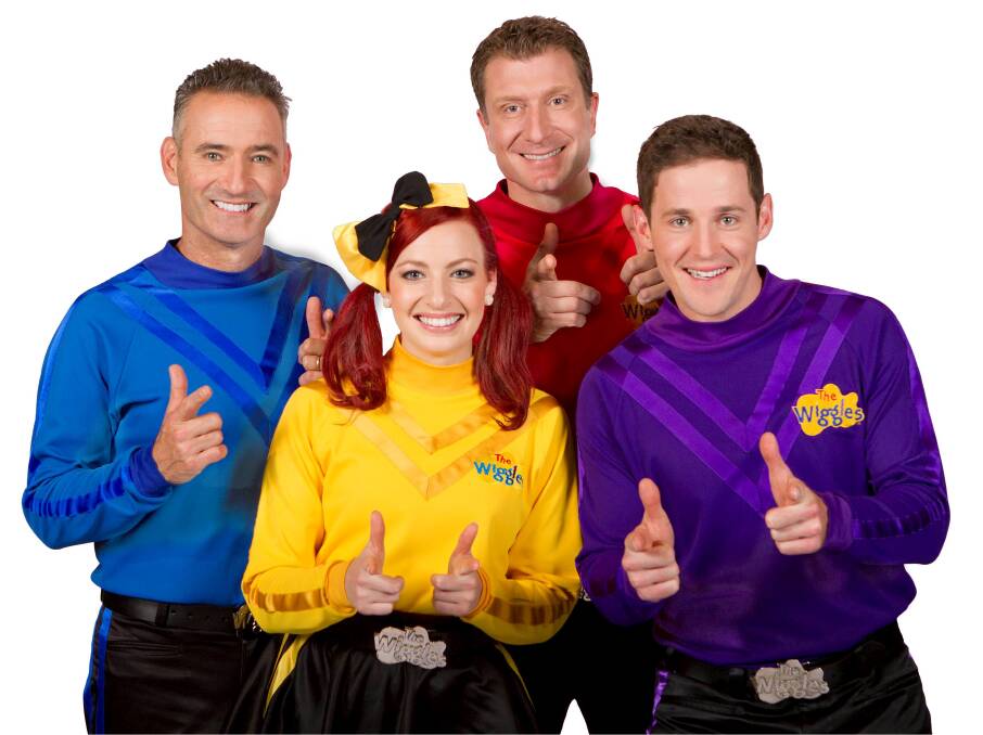 The Wiggles will perform at WIN Entertainment Centre on Tuesday.