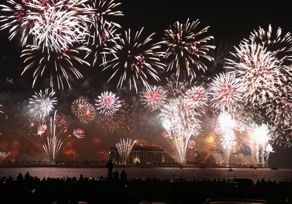 Fireworks in Dubai. Picture REUTERS