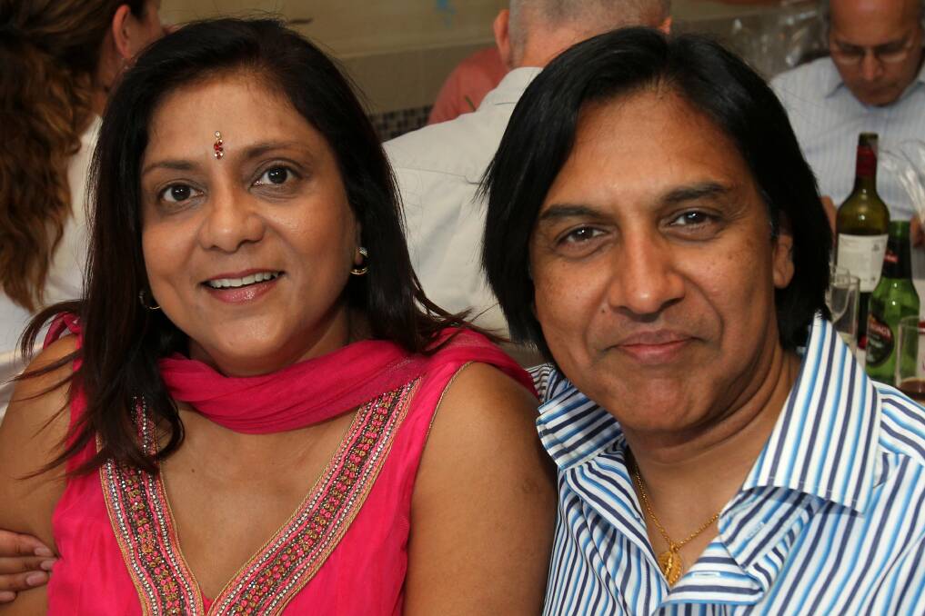 Jay and Raj Pather at Manjit's Indian Restaurant in Corrimal.