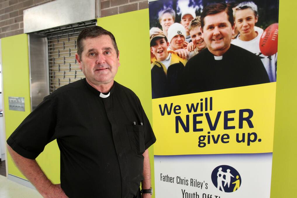 Father Chris Riley. Picture: GREG TOTMAN