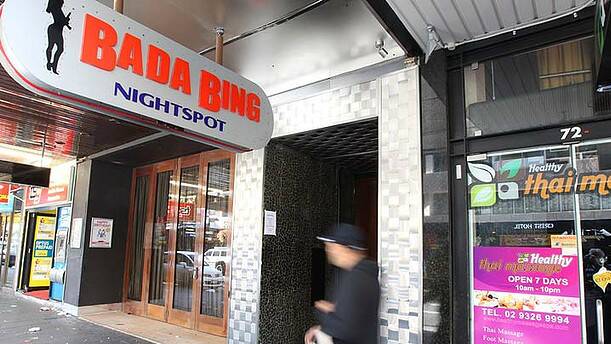 The Bada Bing Nightspot has avoided being issued with a strike under the three-strikes law despite breaching its licence conditions. Picture PETER RAE
